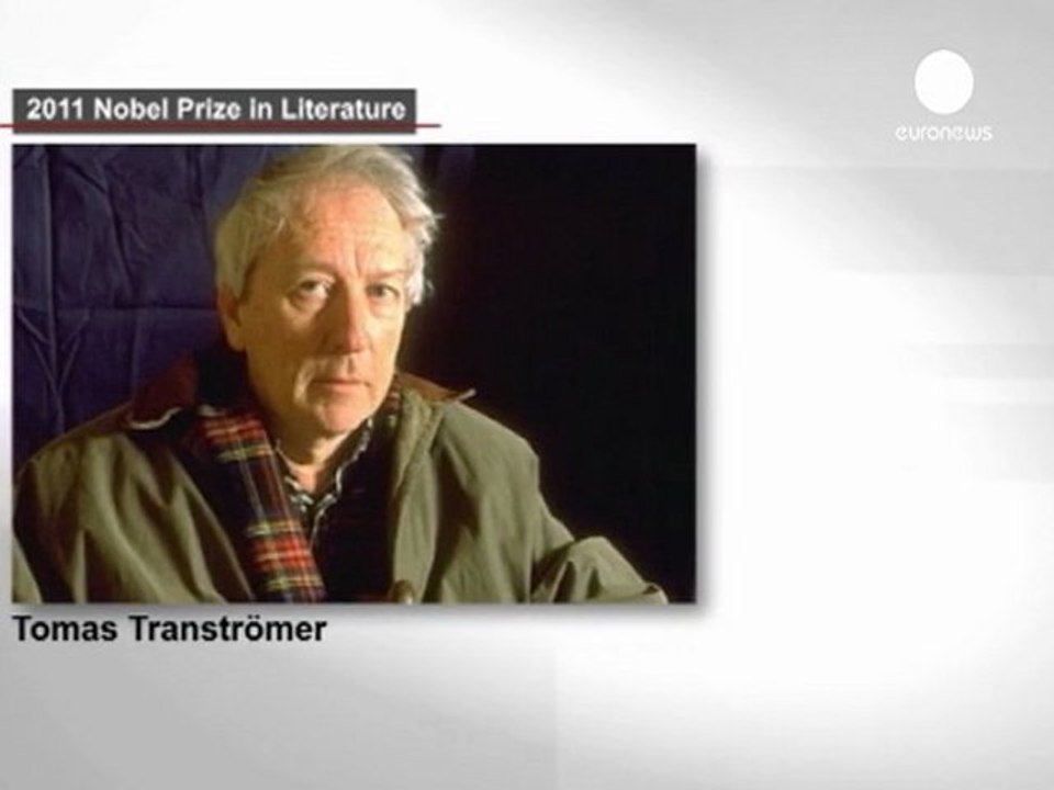El poeta sueco Thomas Tranströmmer Nobel de Literatura 2011