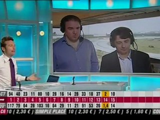 Yves Dreux rend hommage à la pré-retraitée Nouba du Saptel - Equidia