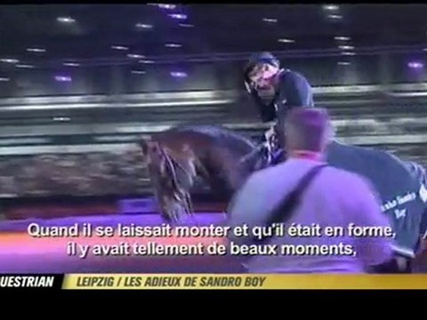 Le public de Leipzig rend hommage à Sandro Boy - Equestrian -Equidia