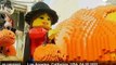 World's largest lego pumpkin unveiled in... - no comment