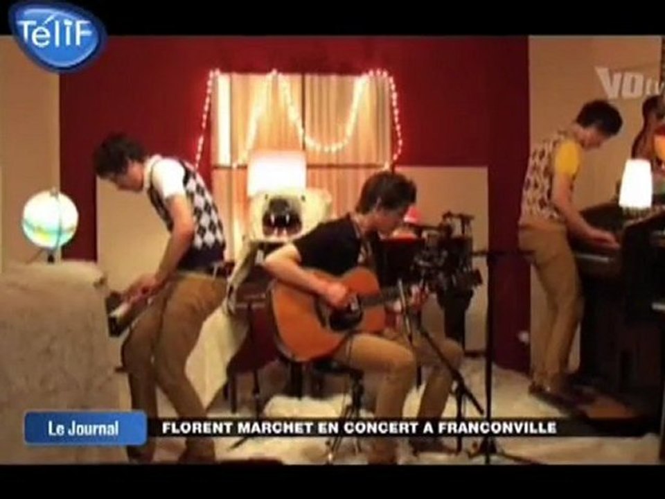 Florent Marchet en concert à Franconville