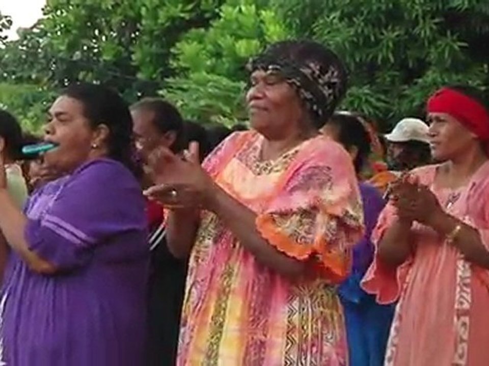 Parcours de la flamme Belep 10aout2011