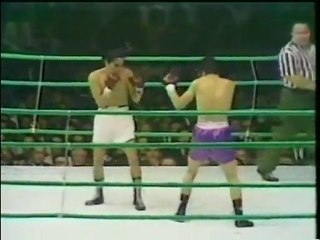 ボクシング ルーベン・オリバレス 対 金沢和良１R～４R