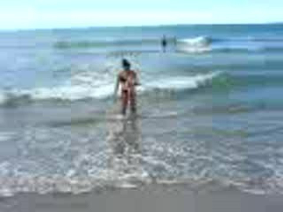 A Carnon dans les vagues