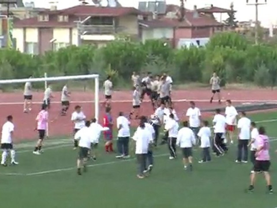 PAÜ'de 161 Kişilik Özel Futbol Maçı