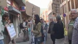 Tribunal Draguignan - Manif des Vert contre Pizzorno environnements.