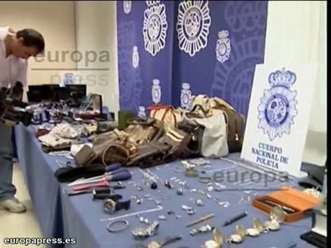9 detenidos por robo en viviendas de lujo en Madrid