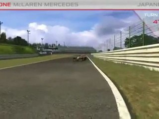 Le tour du circuit : Suzuka - L'équipe McLaren Mercedes