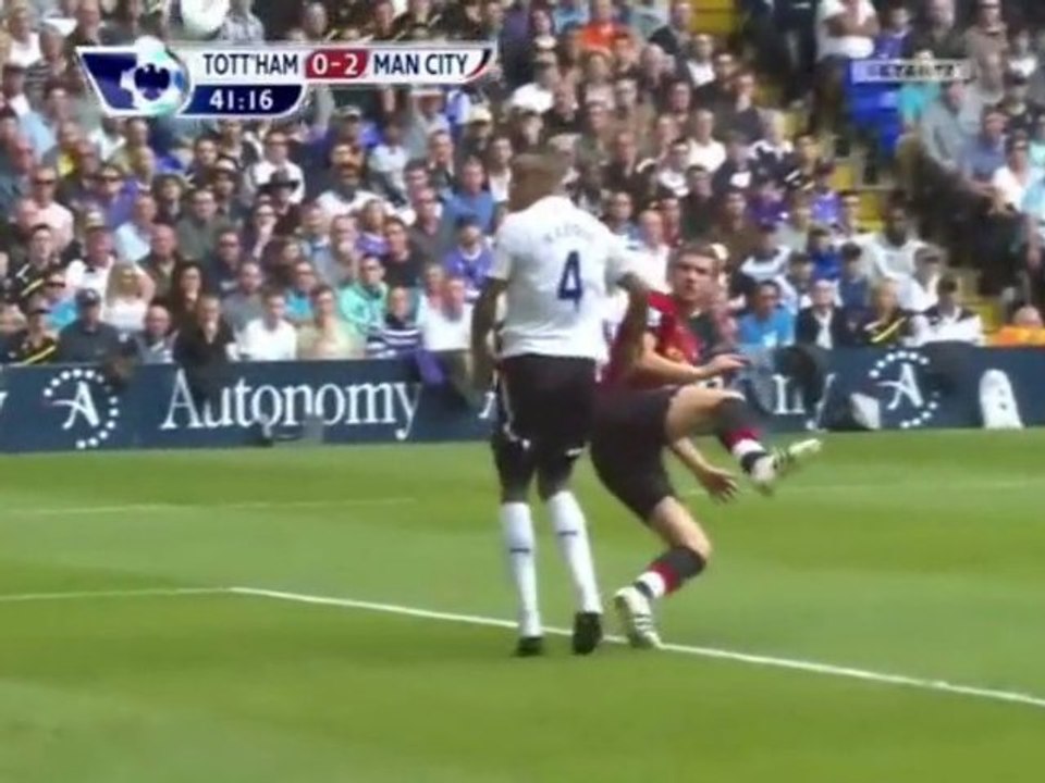 Manchester City striker Edin Dzeko