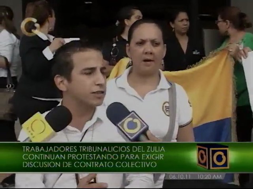 Zulia se une a la protesta tribunalicia