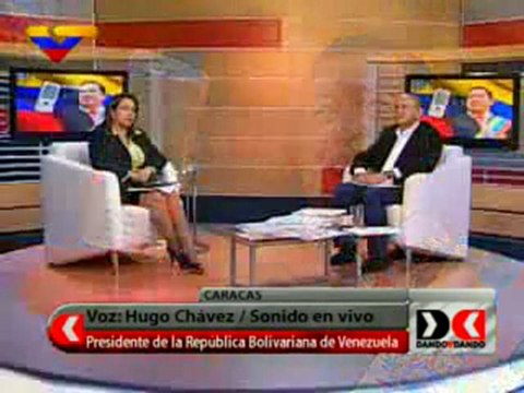 Dando y Dando Entrevista a Jesse Chacon Intervencin Presidente Chavez 05 10 2011 03_03