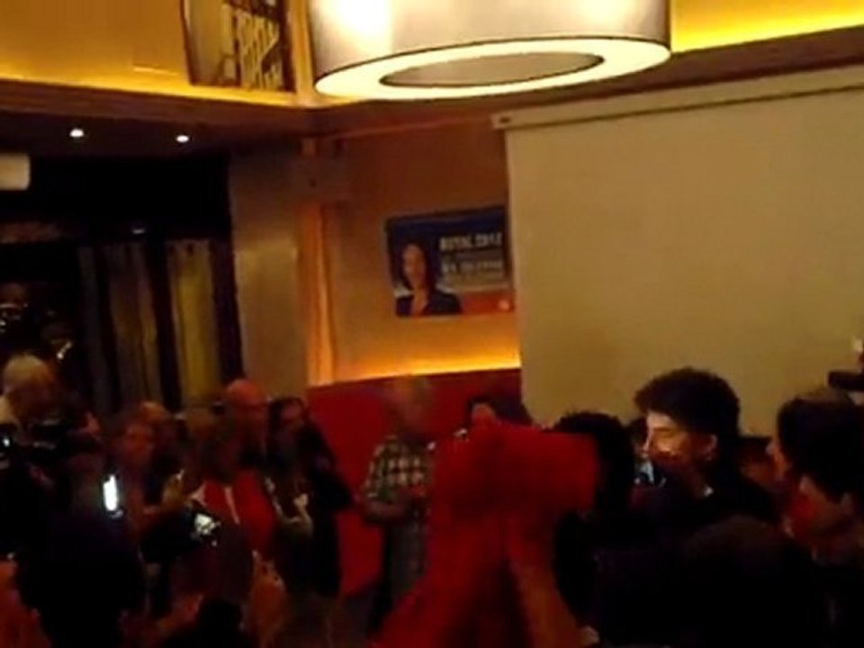 Bar la Promenade Soir du 3ème Débat avec Ségolène Royal