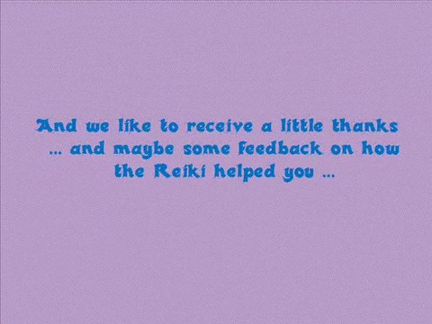 Reiki Distance Healing