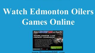 Watch EDMONTON Oilers Online | Oilers Hockey Game Live Streaming