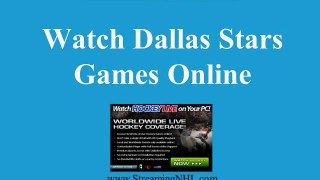 Watch DALLAS Stars Online | Stars Hockey Game Live Streaming