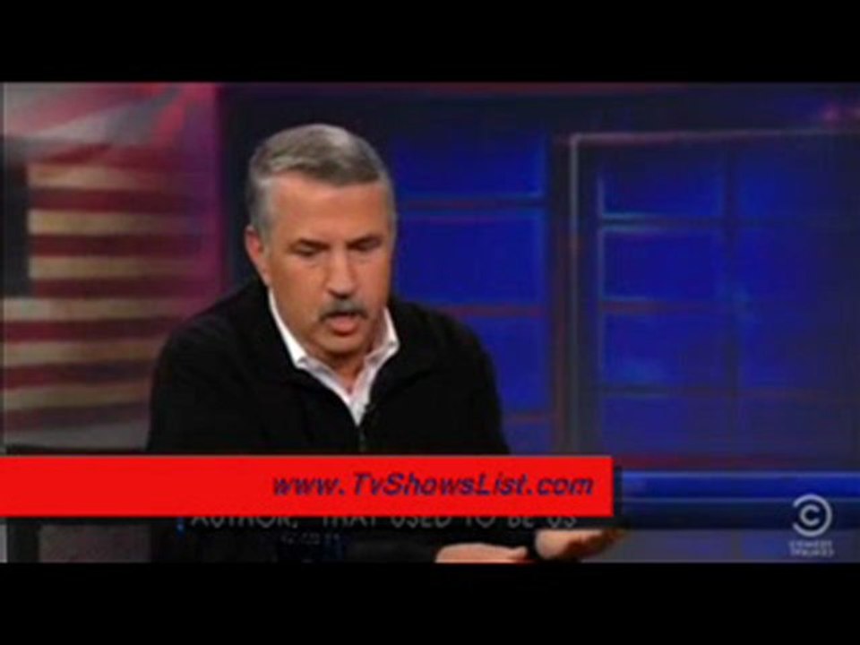 The Daily Show Season 16 Episode 125 (Thomas Friedman)