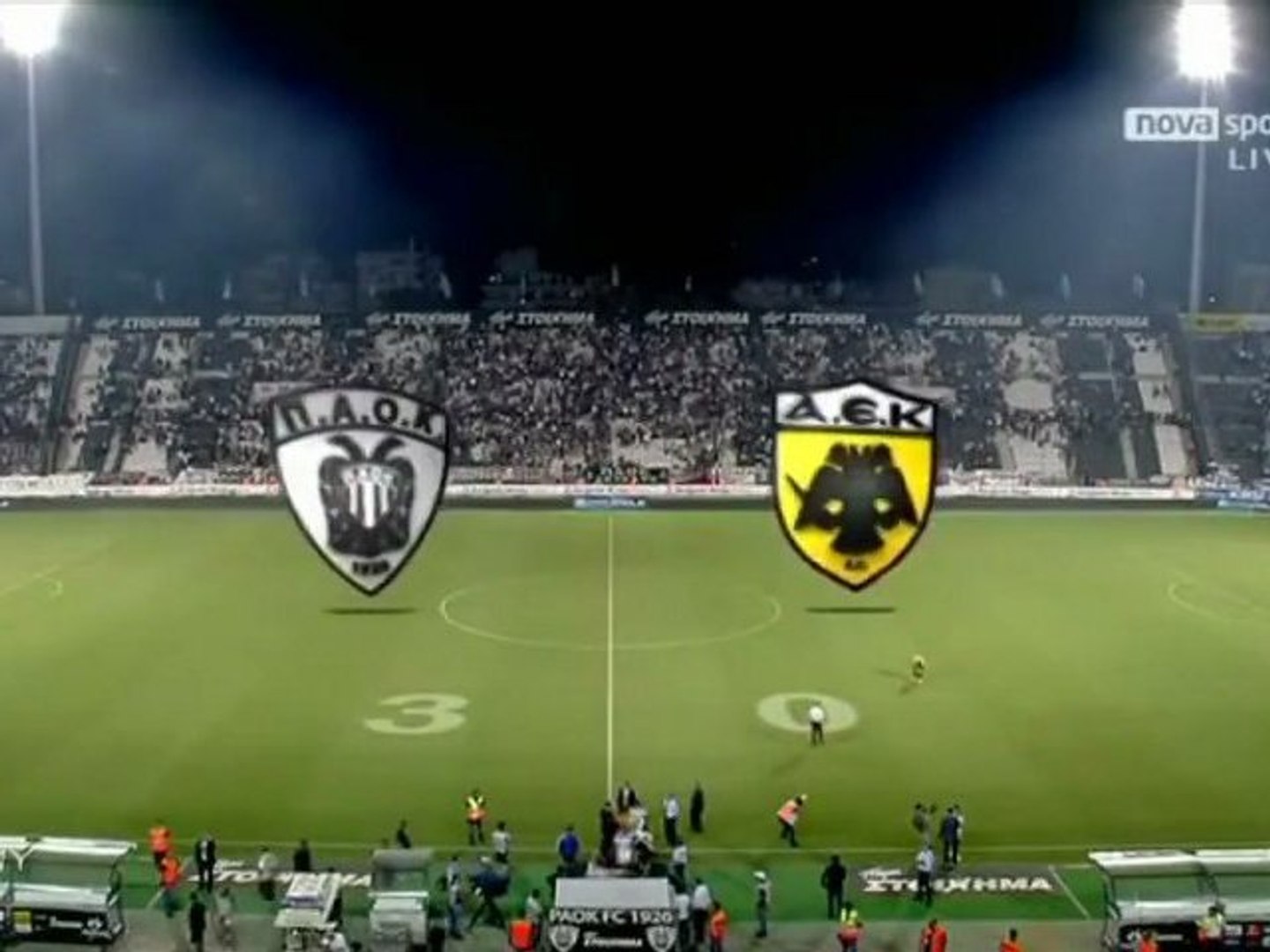 PAOK AEK 3-0 DAY 4 (11-12)highlights - video Dailymotion