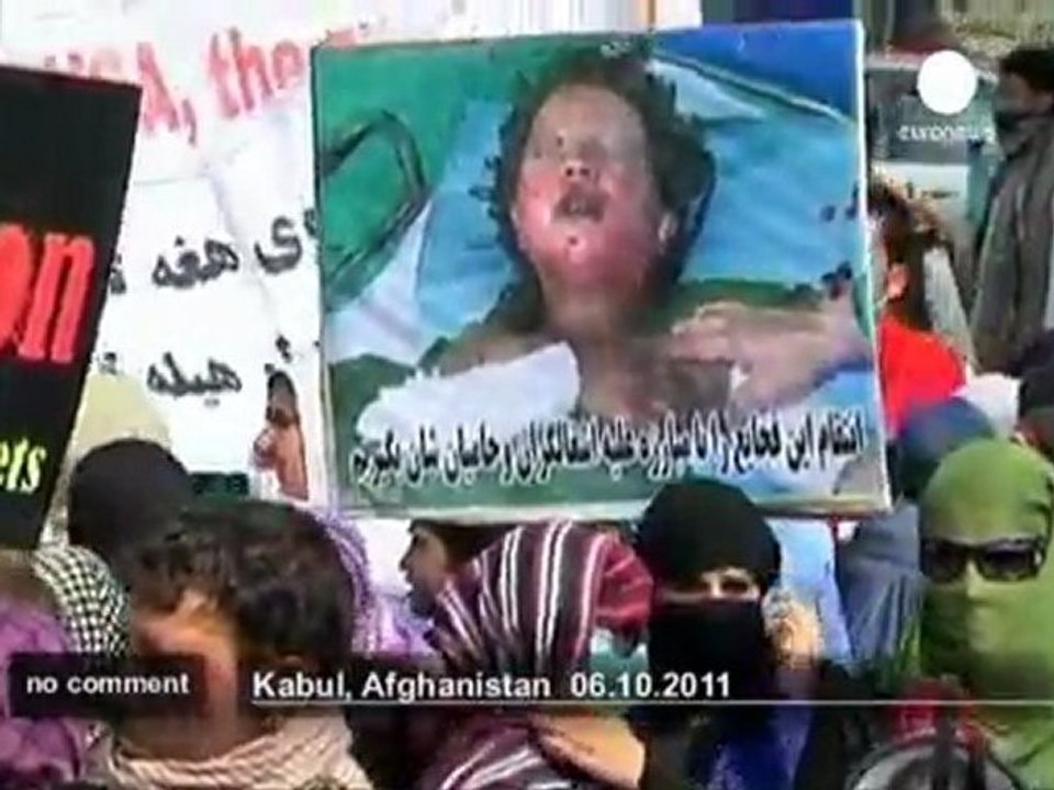 Afghans protest against US 'occupation' - no comment