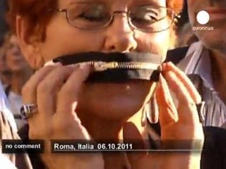 mobilisation étudiante à Madrid contre... - no comment