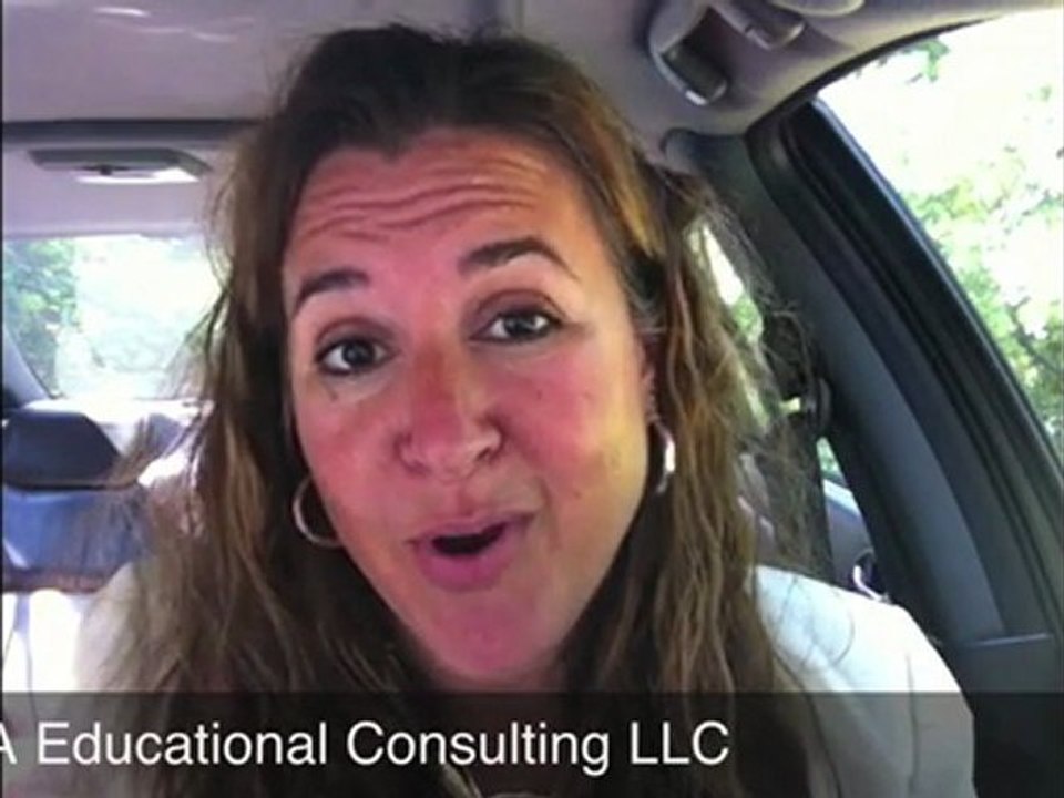 College Admissions Help:  Getting Behind the Wheel