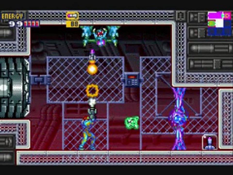 walkthrough metroid fusion [05] si je t'attrape, je t'en.....