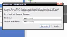 Configuration Wifi Sagem 1704