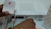 Installation de la Livebox