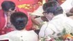 Hindi Film Legend Amitabh Bachchan With Wife Jaya At DN Nagar Durga Pandal For Durga Puja