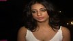 Hot Mahi Gill In Sexy Sleeve less White Gown At 'Saheb Biwi Aur Gangster' Success Bash