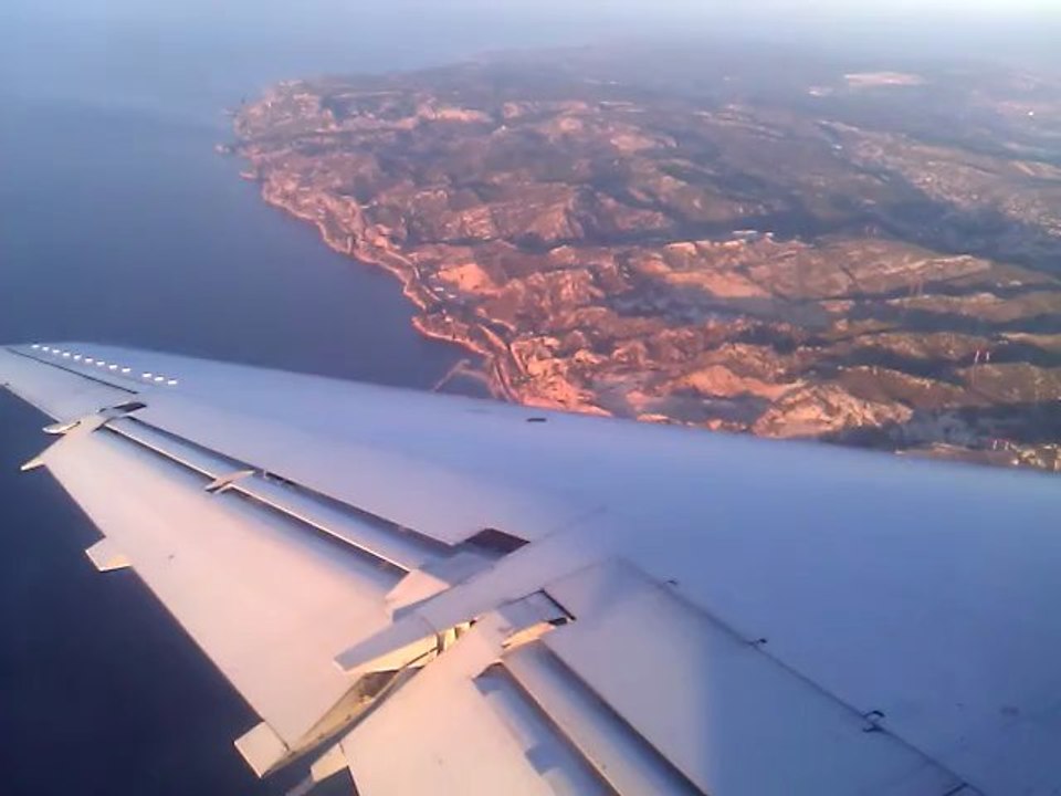 Vol Strasbourg-Marseille arrivée sur Marseille suite