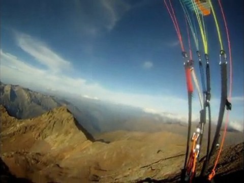 rando parapente au Montcalm Ariège pyrénées