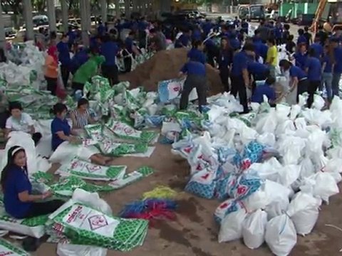 Thaïlande: inondations à Bangkok, les habitants inquiets