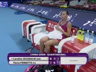 TENNIS : Open Chine : Pennetta sort Wozniacki