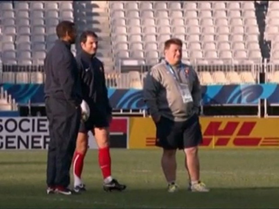 Rugby wm - england gegen frankreich