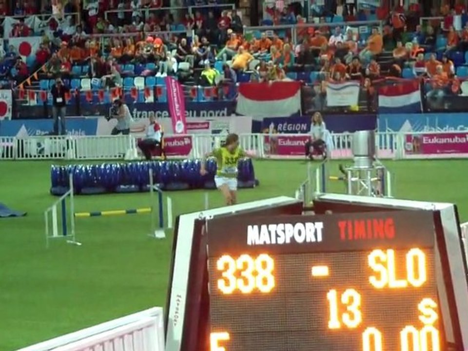 Silvia & La Jumping individuel CDM Agility Lievin 2011