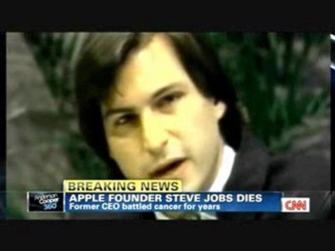 CNN Tribute to Steve Jobs (Steve Jobs Dead at 56)