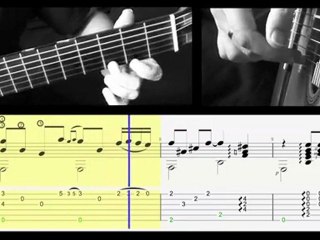 Piensa en Mi (avec partition TAB + Notes!!)