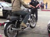 Keanu Reeves' Bike Bump