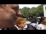 Jean-Paul Lecoq député communiste du Havre, devant le quai d'Orsay-12 Juillet 2011