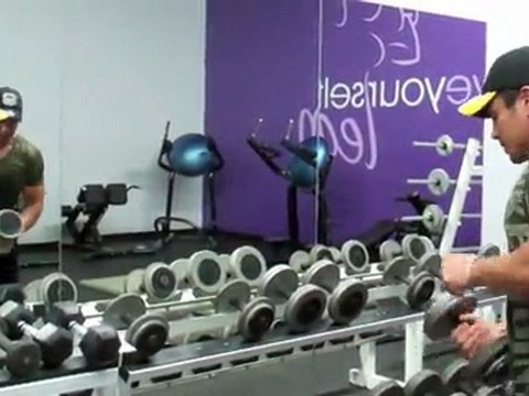 Bicep & Tricep Dumbbell Super Set Workout