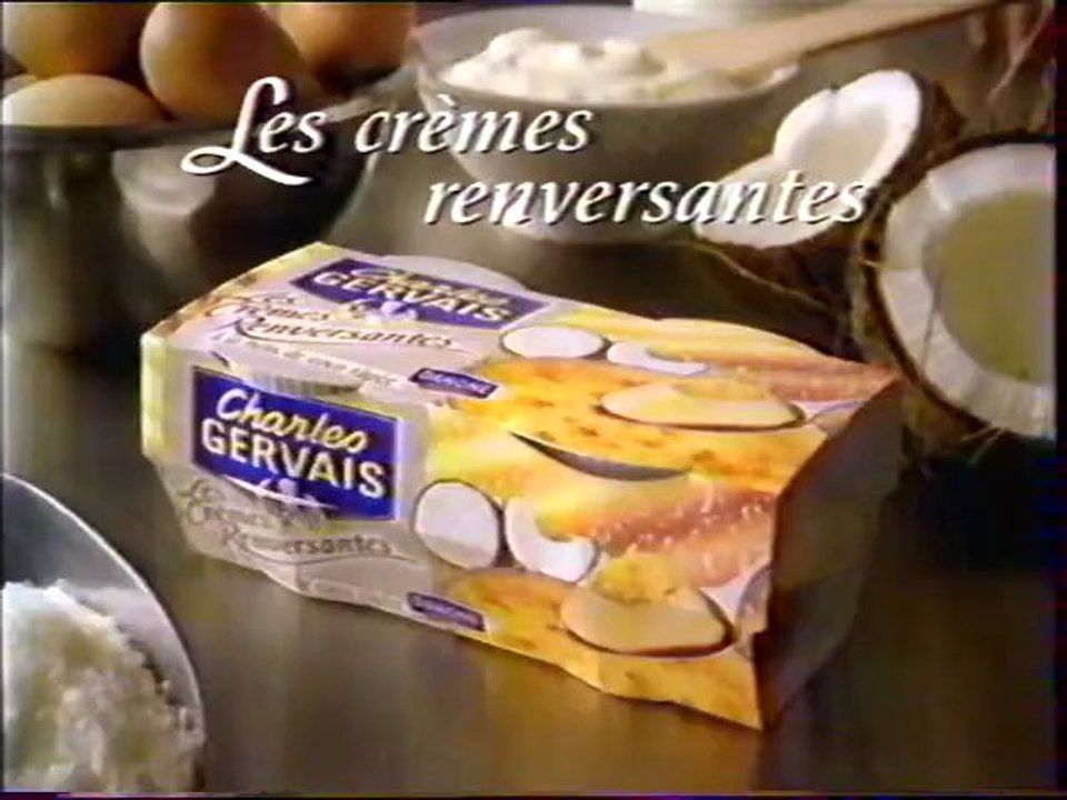 Publicité Charles Gervais Danone 1998