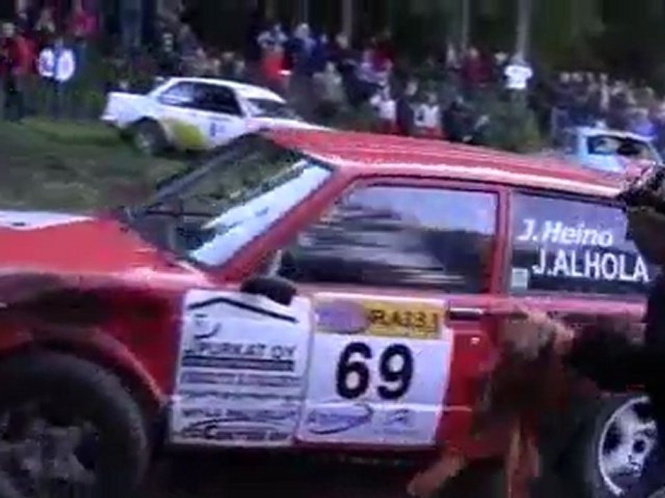 Rally autosloperij Fail