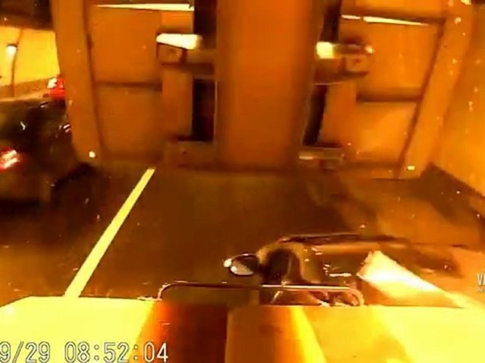 Stuntman, um den Motor...