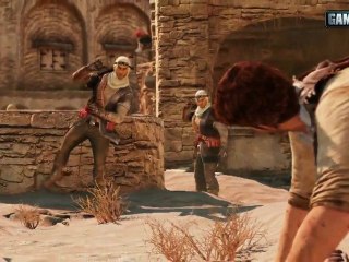 Uncharted 3 : 5 min desert gameplay !