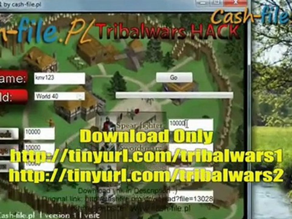 Tribal Wars Hack - Free wood, clay and iron! No password needed! WORKING 2011