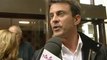 Primaire socialiste 2011: Manuel Valls confiant (Essonne)