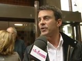 Primaire socialiste 2011: Manuel Valls confiant (Essonne)