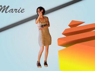 Test fond vert & Slow motion with Marie