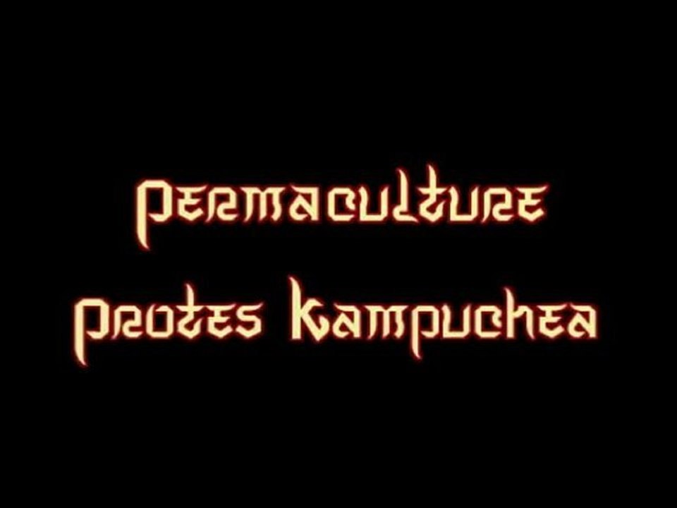 Permaculture Protes Kampuchea