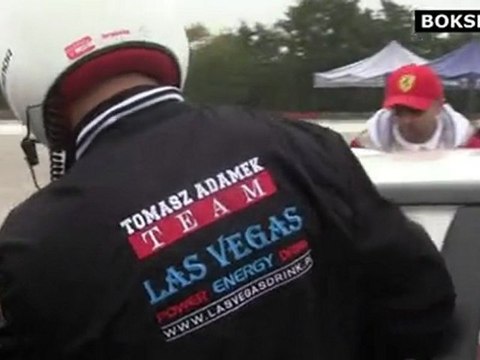 Tomasz Adamek & Grzegorz Grono: Góral na Bemowie w roli kierowcy rajdowego